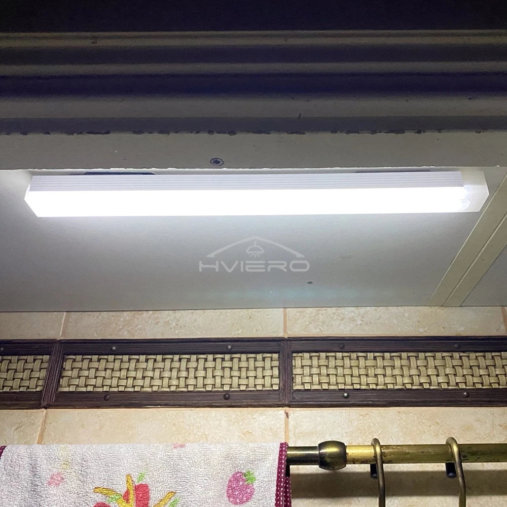 Rechargeable Motion Sensor LED Bar Light Induction Night Light Portable Cordless Magnetic Cabinet Lamp for Kitchen Bedside Room