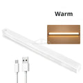 Rechargeable Motion Sensor LED Bar Light Induction Night Light Portable Cordless Magnetic Cabinet Lamp for Kitchen Bedside Room